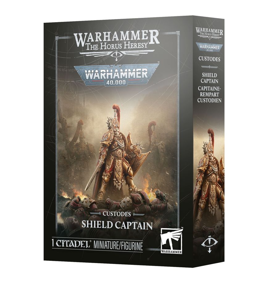 PREORDER RELEASE DATE: 17/10/26 CUSTODES: SHIELD CAPTAIN (COLLECTION ONLY)