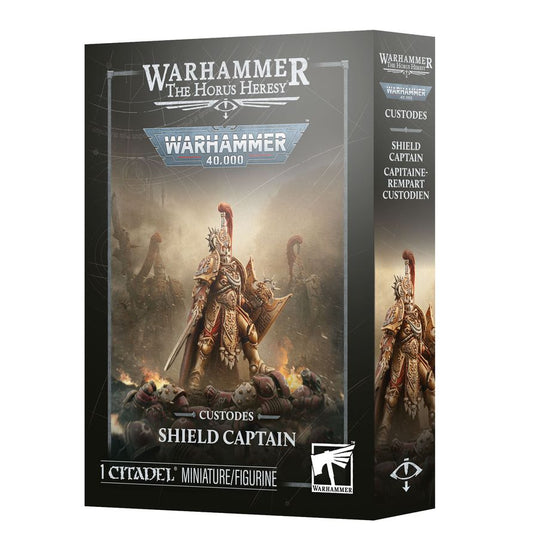 PREORDER RELEASE DATE: 17/10/26 CUSTODES: SHIELD CAPTAIN (COLLECTION ONLY)