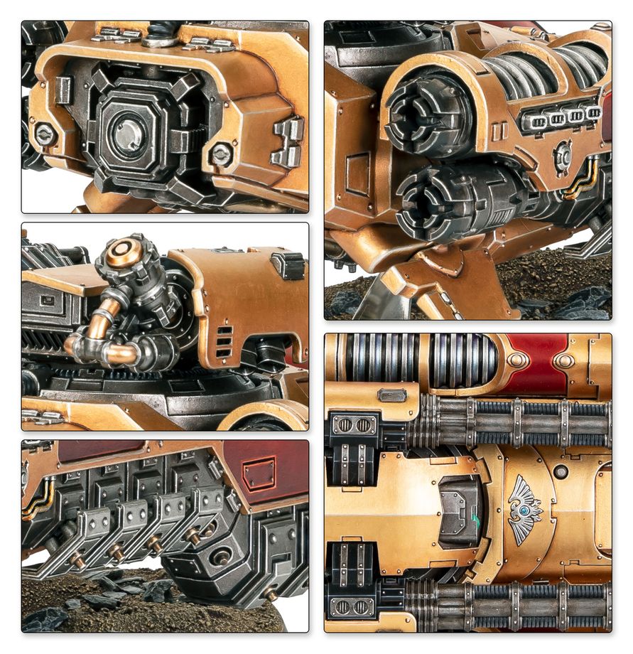 PREORDER RELEASE DATE: 17/10/26 CUSTODES: CALADIUS GRAV-TANK (COLLECTION ONLY)