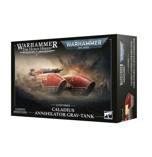 PREORDER RELEASE DATE: 17/10/26 CUSTODES: CALADIUS ANNIHILATOR GRAV-TANK (COLLECTION ONLY)