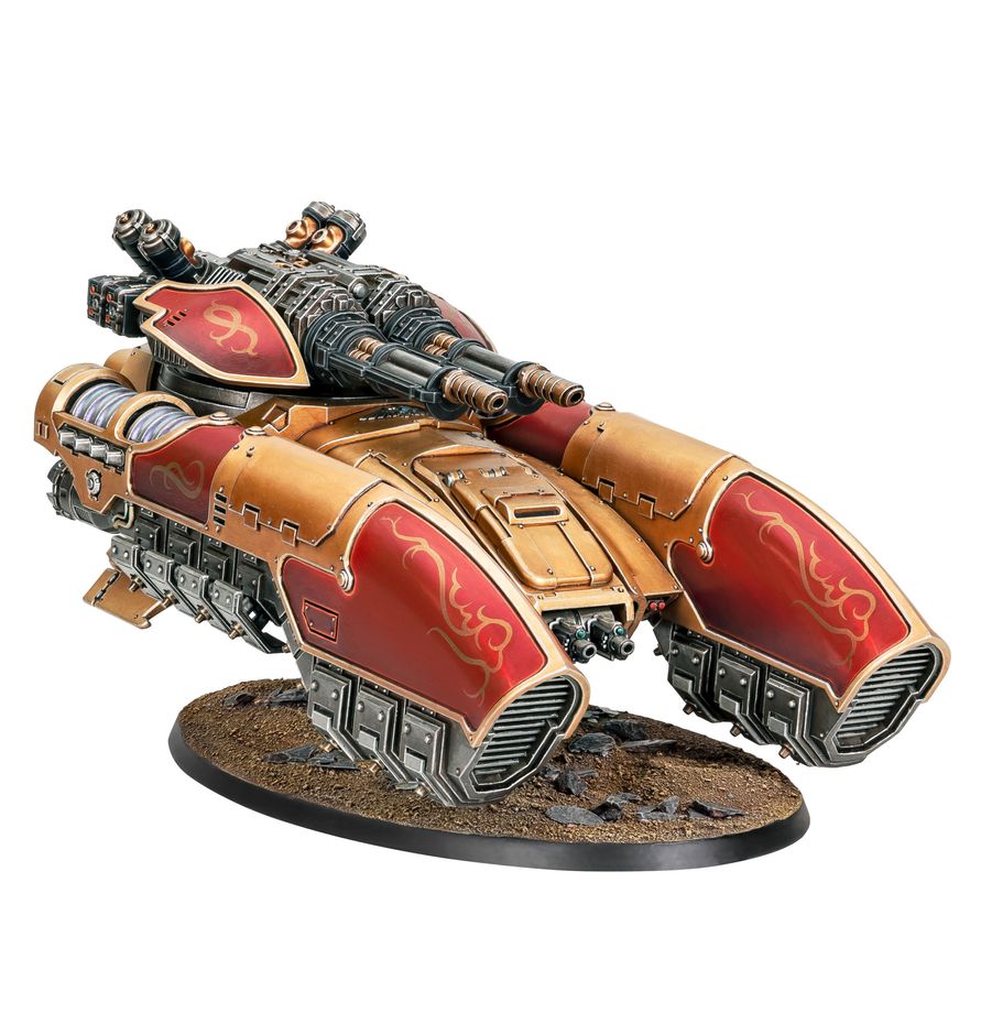 PREORDER RELEASE DATE: 17/10/26 CUSTODES: CALADIUS ANNIHILATOR GRAV-TANK (COLLECTION ONLY)