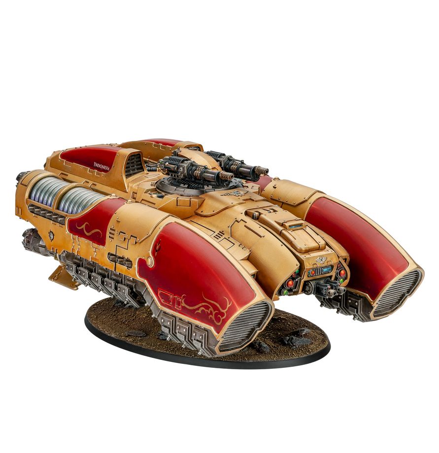 PREORDER RELEASE DATE: 17/10/26 CUSTODES: CUSTODES: CORONUS GRAV-CARRIER (COLLECTION ONLY)