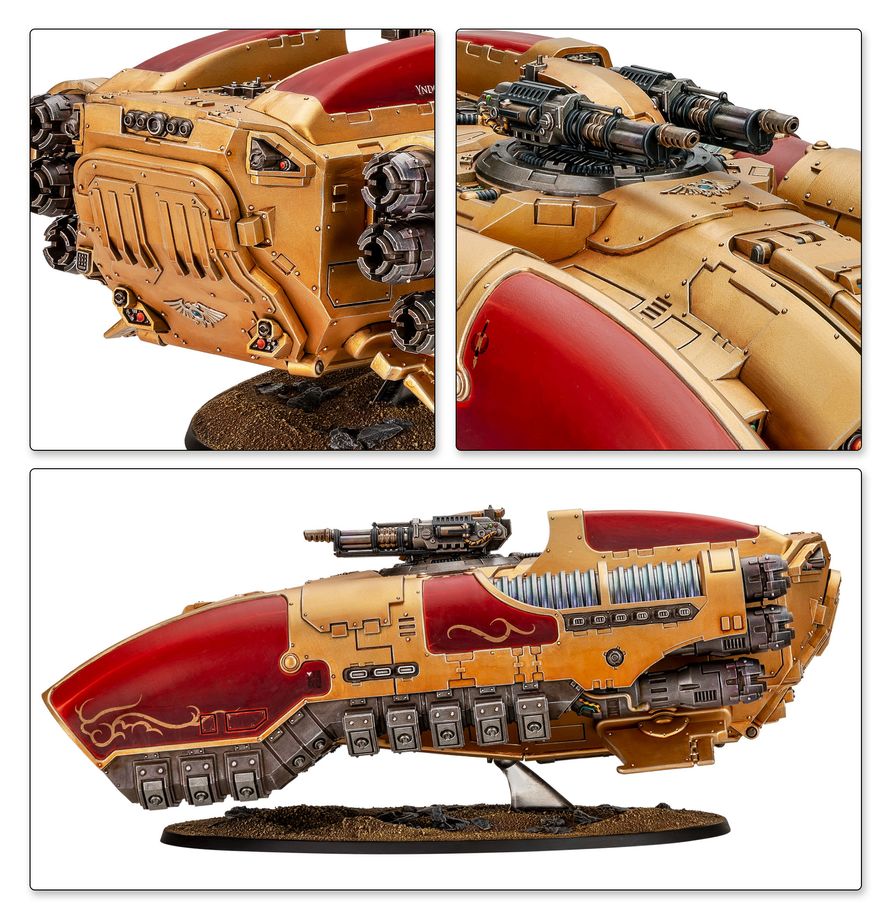 PREORDER RELEASE DATE: 17/10/26 CUSTODES: CUSTODES: CORONUS GRAV-CARRIER (COLLECTION ONLY)