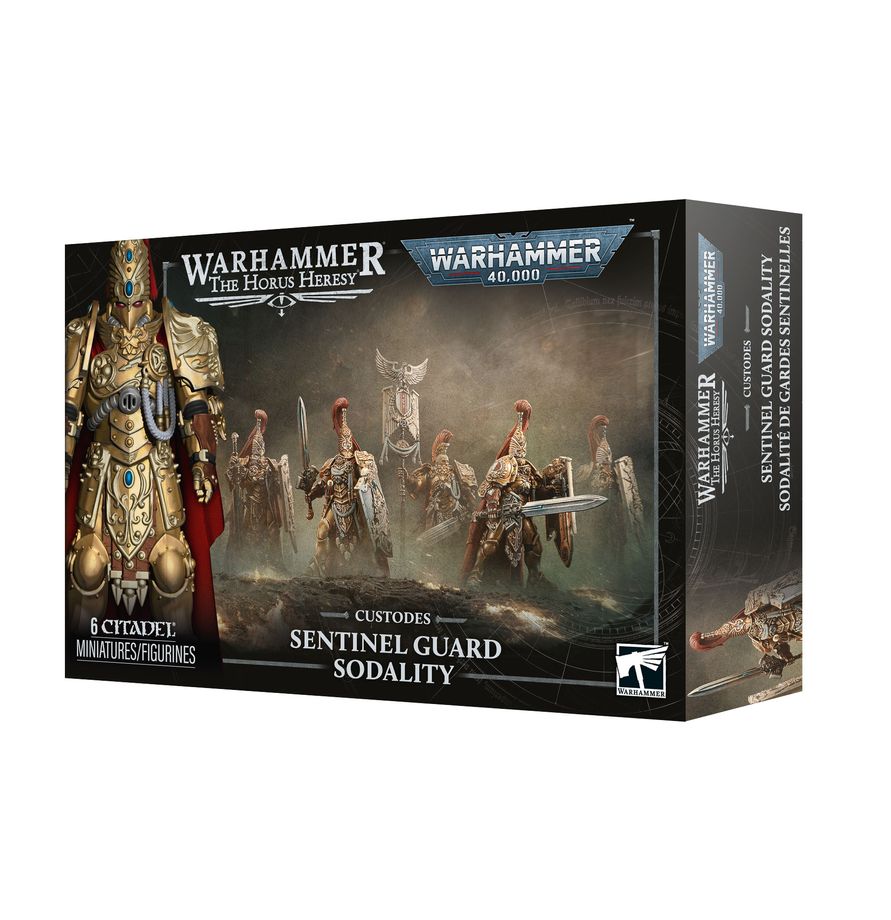 PREORDER RELEASE DATE: 17/10/26 CUSTODES: SENTINEL GUARD SODALITY (COLLECTION ONLY)
