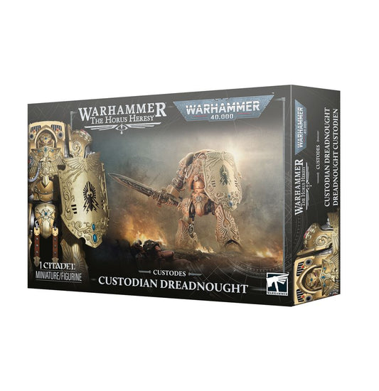PREORDER RELEASE DATE: 17/10/26 CUSTODES: CUSTODIAN DREADNOUGHT (COLLECTION ONLY)