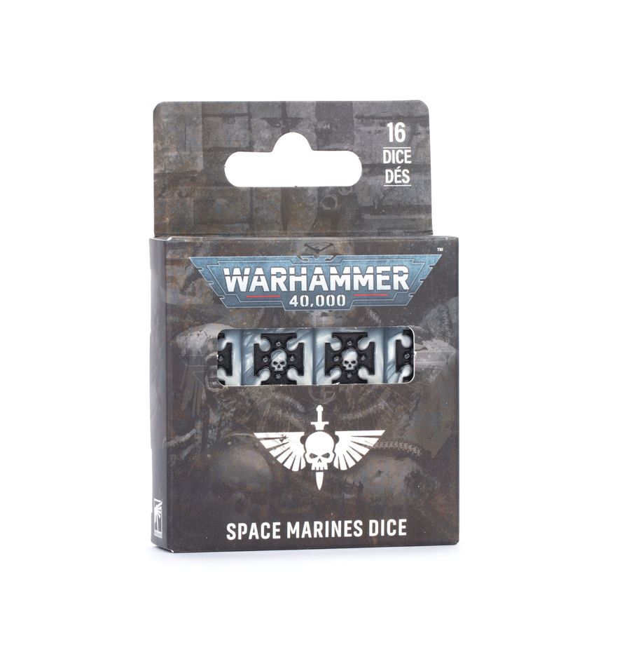 PREORDER RELEASE DATE: 3/10/2026 WARHAMMER 40000: SPACE MARINES DICE