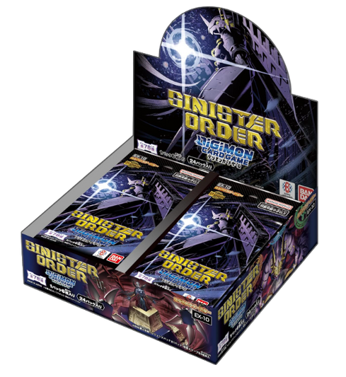 Digimon Card Game: Sinister Order Extra Booster Box (EX-10)