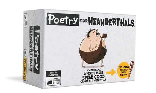 Poetry for Neanderthals