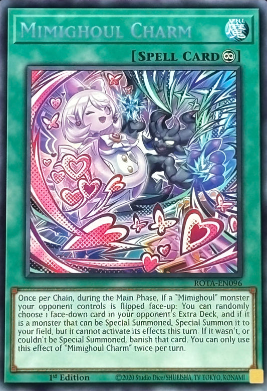 ROTA-EN096 "Mimighoul Charm" Secret Rare