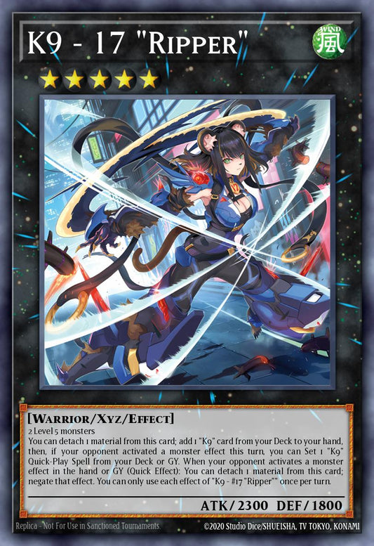 JUSH-EN035 “K9-17 “Ripper”” Collector’s Rare
