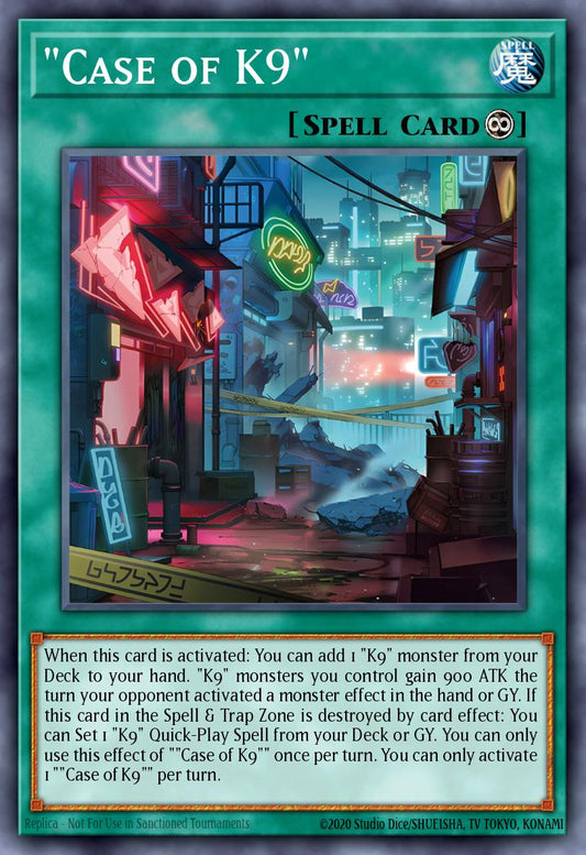 JUSH-EN040 “A Case For K9” Starlight Rare
