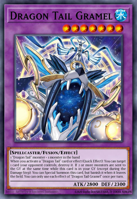 JUSH-EN007 “Dracotail Gulamel” Super Rare