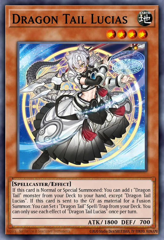 JUSH-EN001 “Dracotail Lukias” Ultra Rare