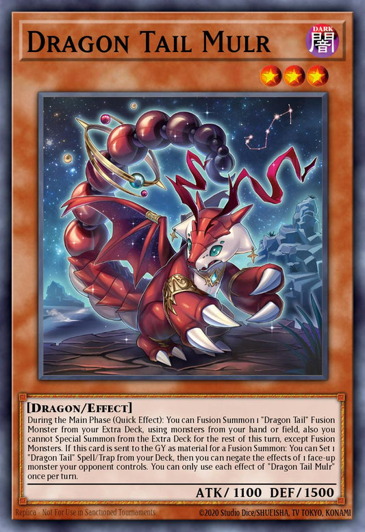JUSH-EN005 “Dracotail Mululu” Collector’s Rare