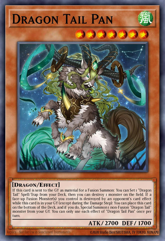 JUSH-EN003 “Dracotail Pan” Rare