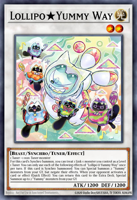 JUSH-EN021 “Lollipo?Yummy Way” Super Rare