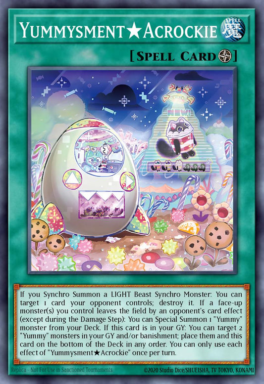 JUSH-EN024 “Yummyusment?Acroquey” Super Rare