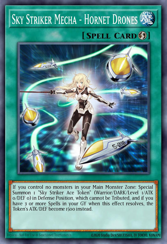 JUSH-EN053 “Sky Striker Mecha - Hornet Drones” Rare