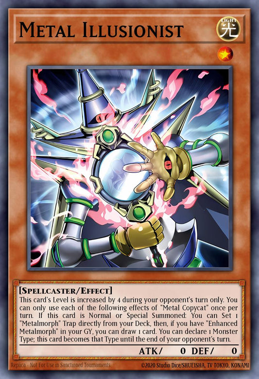 ROTA-EN008 "Metal Illusionist" Super Rare