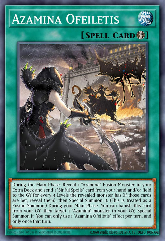ROTA-EN054 "Azamina Debtors" Super Rare