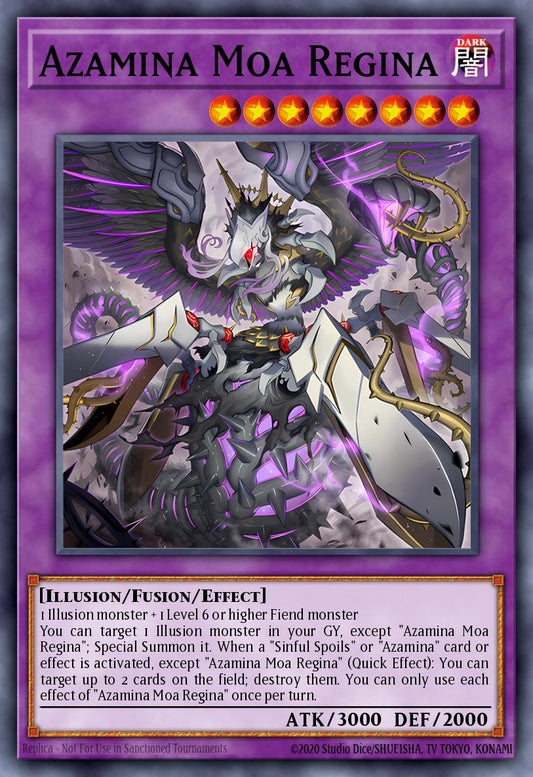 ROTA-EN033 "Azamina Moa Regina" Ultra Rare