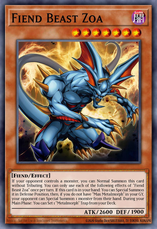 ROTA-EN007 "Zoa the Fiendish Beast” Common