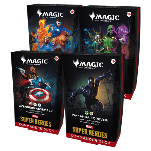 Magic: The Gathering - Marvel Super Heroes Commander Deck