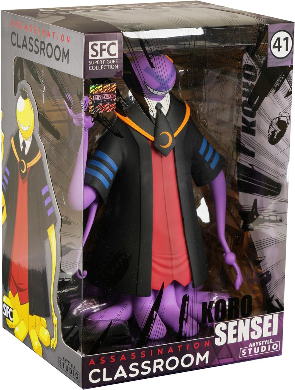 ASSASSINATION CLASSROOM Figurine Koro Sensei Purple