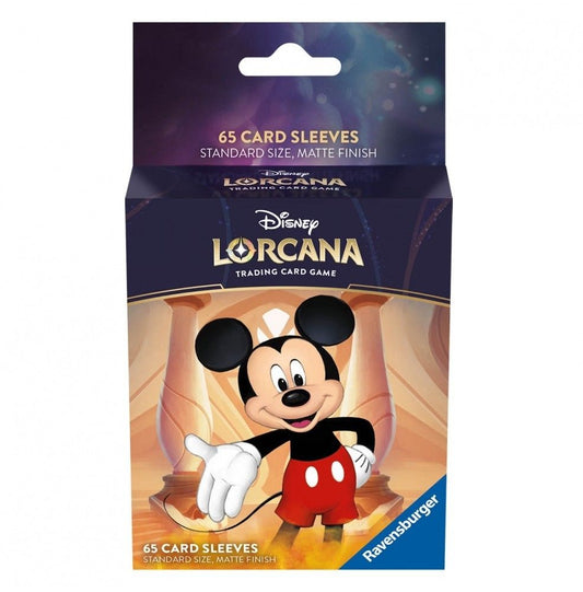 Disney Lorcana Trading Card Game - 65 Mickey Mouse Card Sleeves