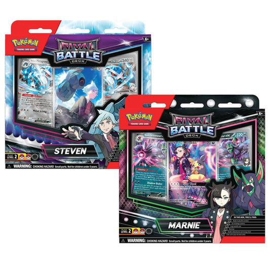 Pokémon TCG: May Battle Decks -  Steven and Marnie (Pre-Order)