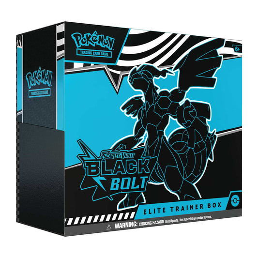 Pokémon TCG: Scarlet & Violet 10.5 - Black Bolt - Elite Trainer Box Zekrom (Pre-Order)
