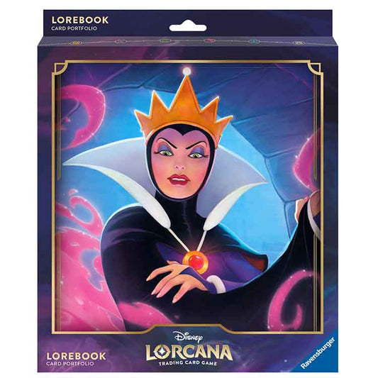 Disney Lorcana Trading Card Game - The Evil Queen Binder