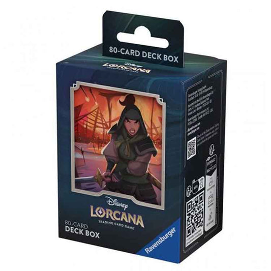 Disney Lorcana Trading Card Game -Mulan Deck Box