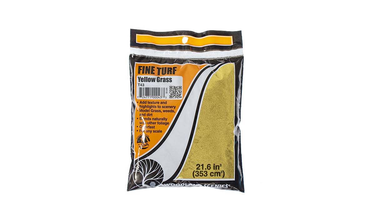 Yellow Grass Fine Turf (Bag) T43