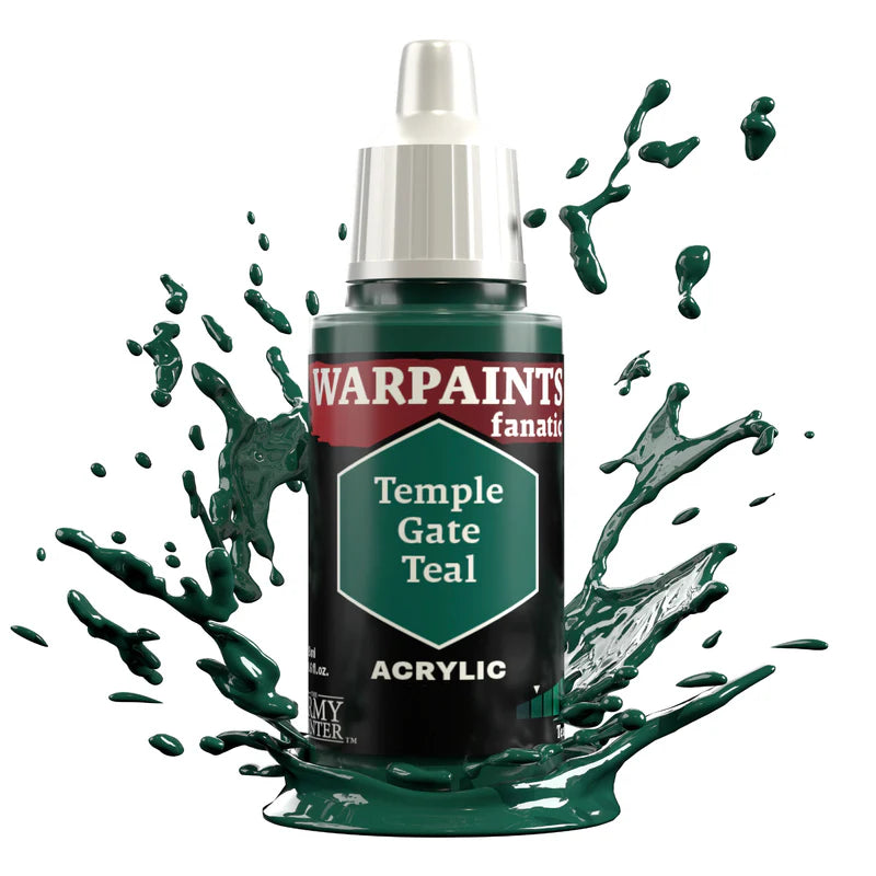 Warpaints Fanatic: Temple Gate Teal APWP3044