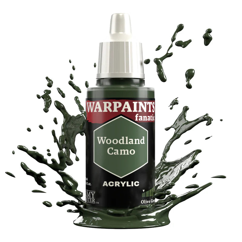 Warpaints Fanatic: Woodland Camo APWP3067