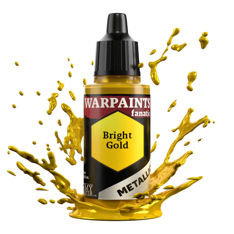 Warpaints Fanatic Metallic: Bright Gold APWP3189