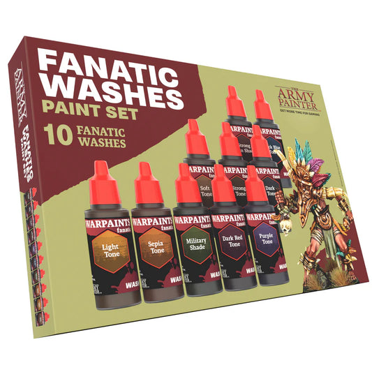 Warpaints Fanatic Washes Paint Set APWP8068