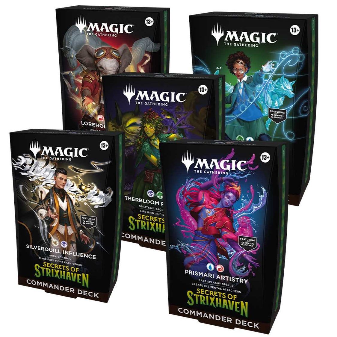 Magic: The Gathering: Secrets of Strixhaven Commander Deck (Pre-Order)