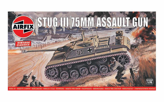Airfix Stug III 75mm Assault Gun A01306v