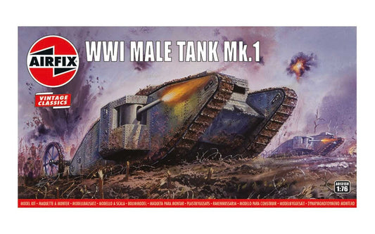 Airfix WWI Male Tank Mk.I A01315V
