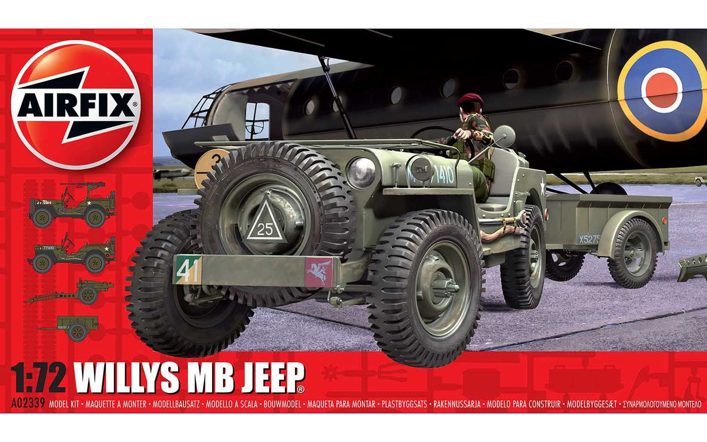 Airfix Willys MB Jeep A02339