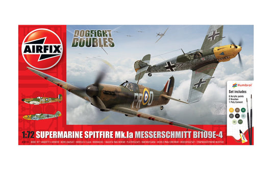 Airfix Spitfire Mk.1a & Messerschmitt BF109E-4 Dogfight Double A50135