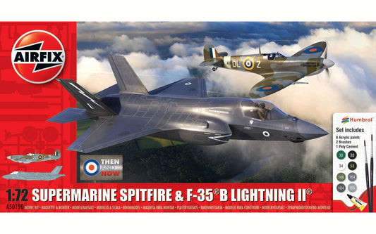 Airfix A50190 Supermarine Spitfire & F-35B Lightning