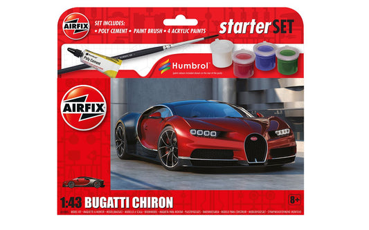 Airfix Small Starter Set NEW Bugatti Chiron A55055