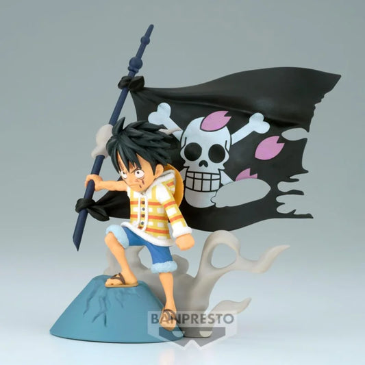 One Piece Monkey D. Luffy World Collectable Figure Log Stories Statue