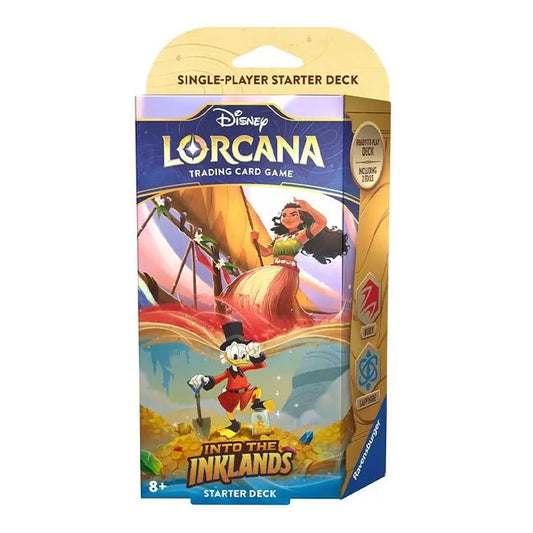 Disney Lorcana-Into The Inklands Starter Deck-Moana & Scourge McDuck