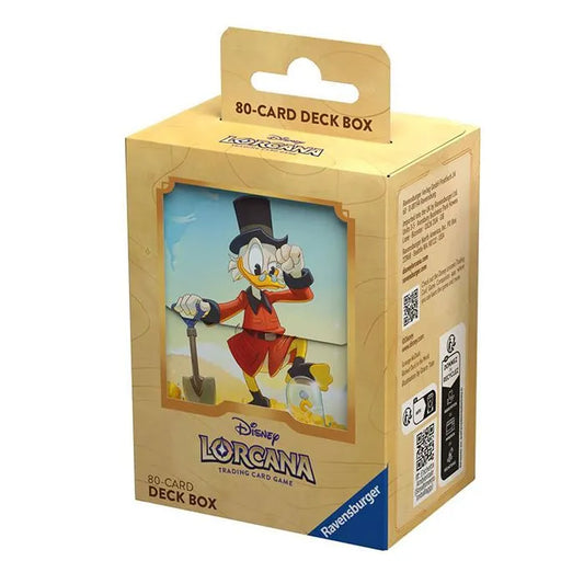 Disney Lorcana Deck Box Scrooge McDuck