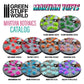 Martian Tufts 6mm - FLUOR WILDFIRE GREEN