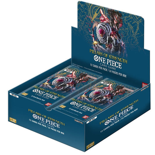 One Piece Card Game:  Pillars of Strength (OP-03) - Booster Box
